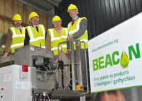 Minister visits BEACON facility on Gogerddan Campus