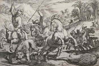Antonio Tempesta, The Lion Hunt, c.1600