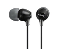 A photo of Sony earphones