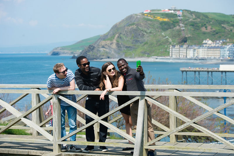 Aberystwyth University was voted a top ten university in the 2017 Whatuni Student Choice Awards.