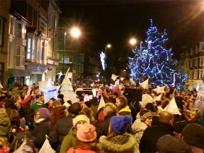 Aberystwyth Christmas Lights and Lantern Parade