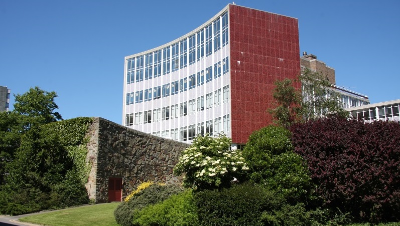 The award winning Physical Sciences Building at Aberystwyth University