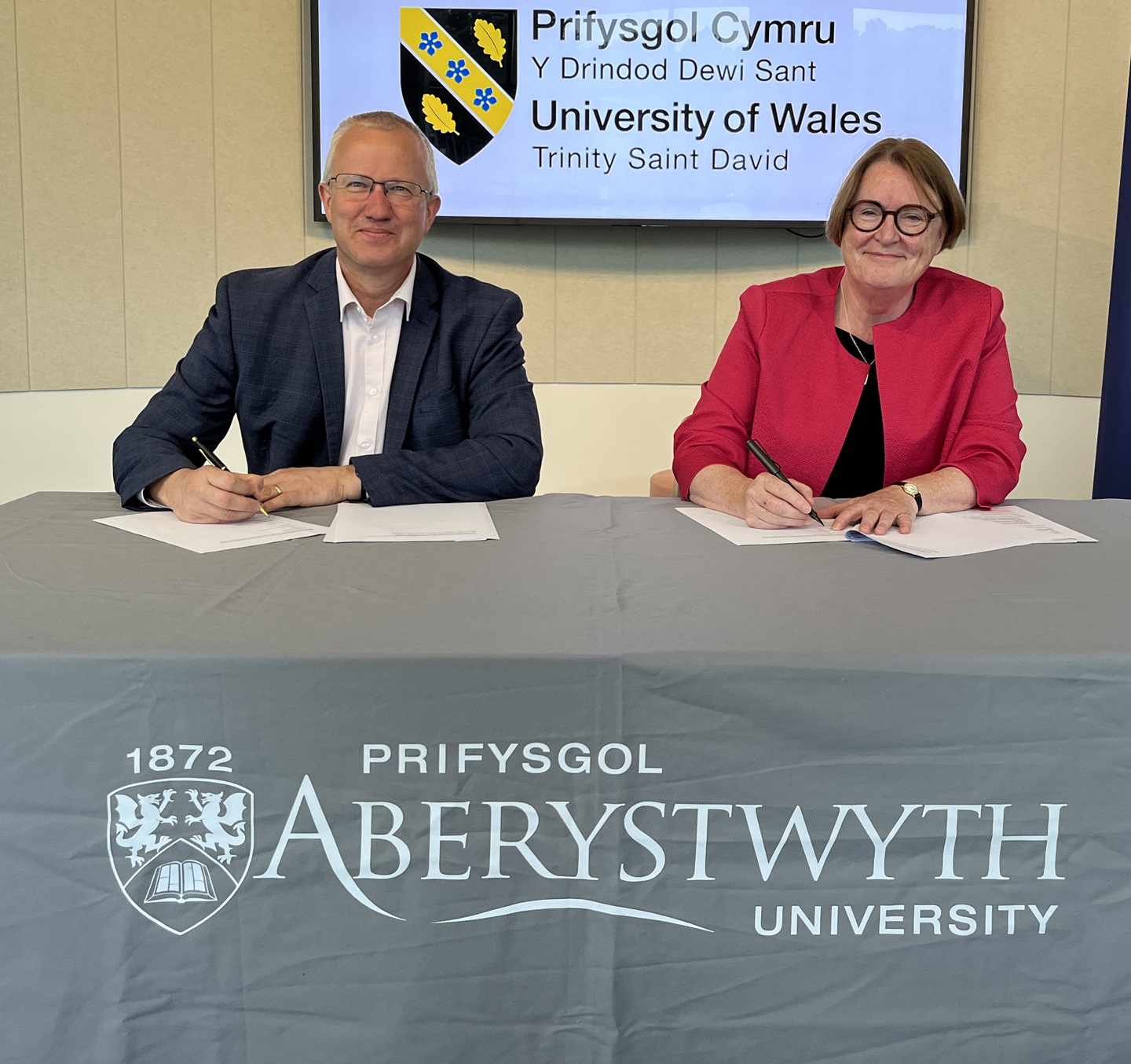 Professor Jon Timmis and Professor Elwen Evans KC
