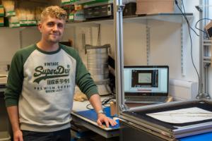 Kieran Atkins from the Institute of Biological, Environmental and Rural Sciences