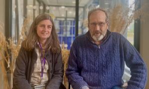 Dr Catherine Howarth and Dr Tim Langdon from the oat breeding research programme at Aberystwyth University’s Institute of Biological, Environmental and Rural Sciences (IBERS).