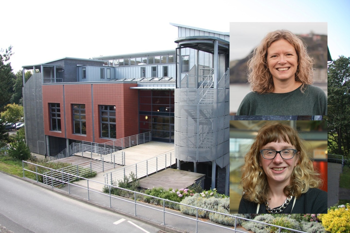 Dr Anwen Elias a Dr Elin Royles, Adran Gwleidyddiaeth Rhyngwladol
