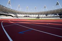 Y Stadiwm Olympaidd. Credit London 2012.