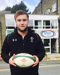 Llyr Thomas, Swyddog Rygbi Prifysgol Aberystwyth