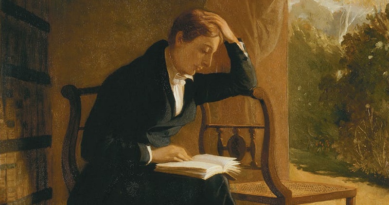 John Keats, gan Joseph Severn. National Portrait Gallery/Wikimedia