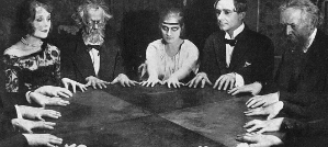 Seans nodweddiadol yn y 1920au. The Graphic, CC BY-SA