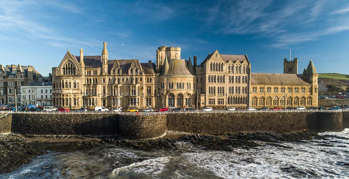 Old College and seafront
