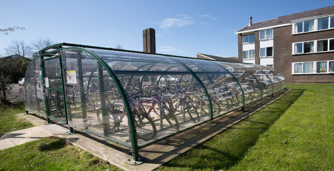 Cycle Storage Accommodation Aberystwyth University