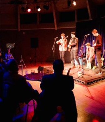 Concert in the Arts Centre. 