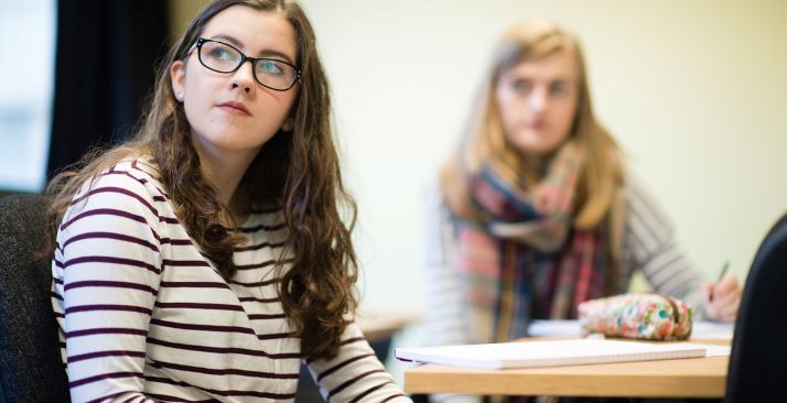 Students in a seminar