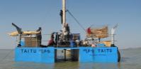 Drilling on Lake Tana – at 93 metre-long the sediment is one of the longest and most complete terrestrial climate records from eastern Africa.