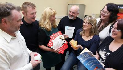 Diabetic nurses delivering the XPERT program, the coordinator of the Exercise for Life programme, Volunteer Development Officer from Diabetes UK, and researchers from Aberystwyth University attending the previous Diabetes Information Evening.