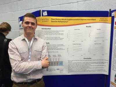 Lloyd Burgess's Poster Presentation at the BASES Student Conference