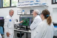 Deputy First Minister, Huw Irranca-Davies, at VetHub1, Aberystwyth University