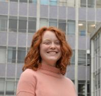 Cordelia Bryant, who will be working in Canada over the summer after securing a Mitacs Globalink Research Internship.