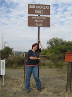 San Andreas Sign Post
