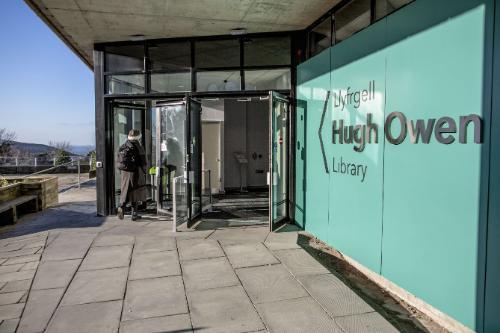 HO Library main entrance