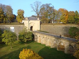 A garden in longwy