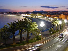 overview of Nice nightlife