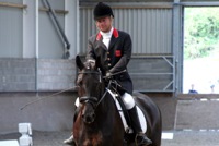 World, European and Olympic Champion Lee Pearson at the equine centre on Saturday