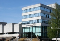 The BBC's studios in Cardiff