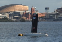 Beagle B in Cardiff Bay