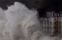 Aberystwyth storms