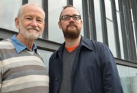 Professor Martin Barker (left) and Professor Matt Hills