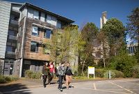 The International Politics Building on the Penglais campus at Aberystwyth University.