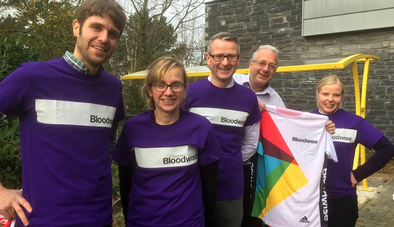 Pictured (left to right) are team members Huw Lewis, Elin Royles, Patrick Finney, Neil Glasser and Milja Kurki.