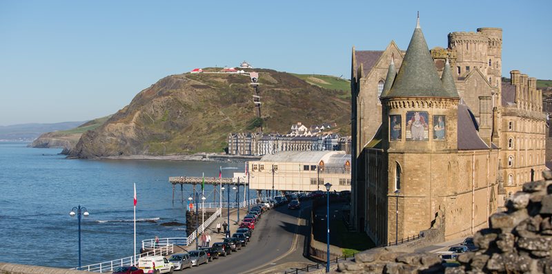 The Old College, Aberystwyth University, the venue for the Ceredigion Autism Conference