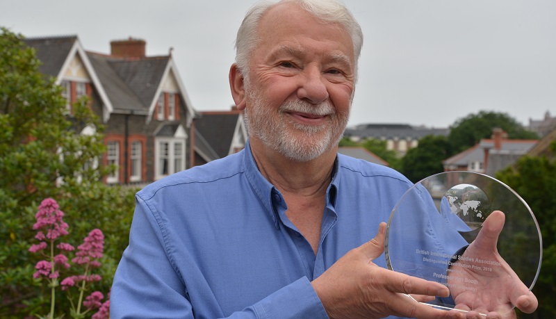 Professor Ken Booth, winner of the 2018 British International Studies Association Distinguished Contribution Prize