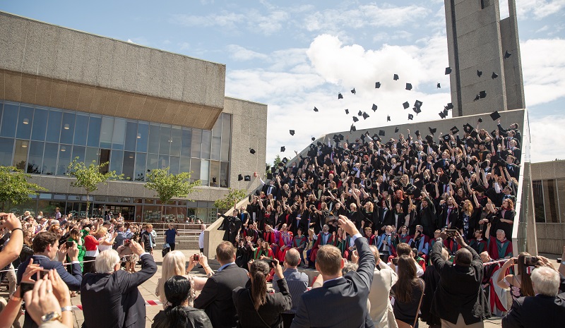 Overall satisfaction amongst students at Aberystwyth University stands at 90% - seven percentage points higher than the average UK figure of 83%.