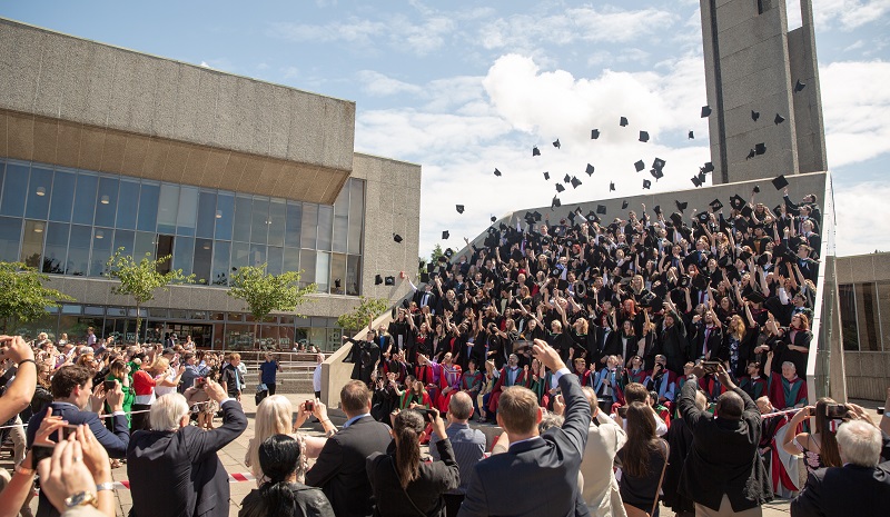 Overall satisfaction amongst students at Aberystwyth University stands at 90% - seven percentage points higher than the average UK figure of 83%.