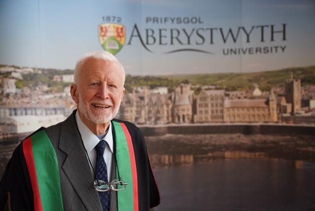Professor Frank N Hogg OBE, founding Principal of the College of Librarianship Wales