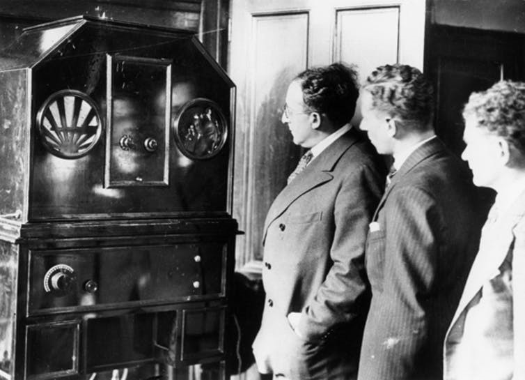 The first BBC television transmissions, September 1929. Science Museum