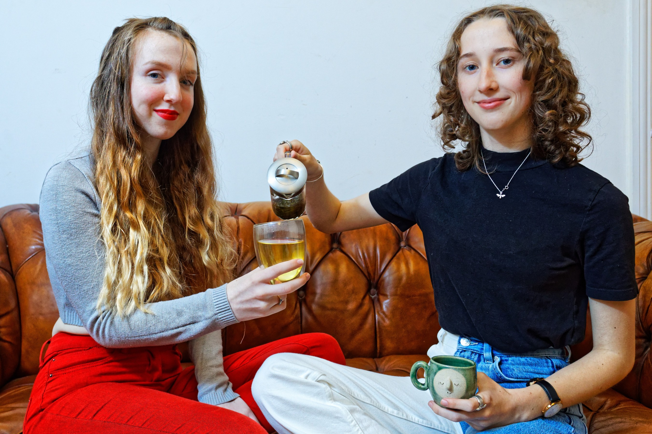 Amy Aed (left) and Emily Knipe (right), EISA Tea co