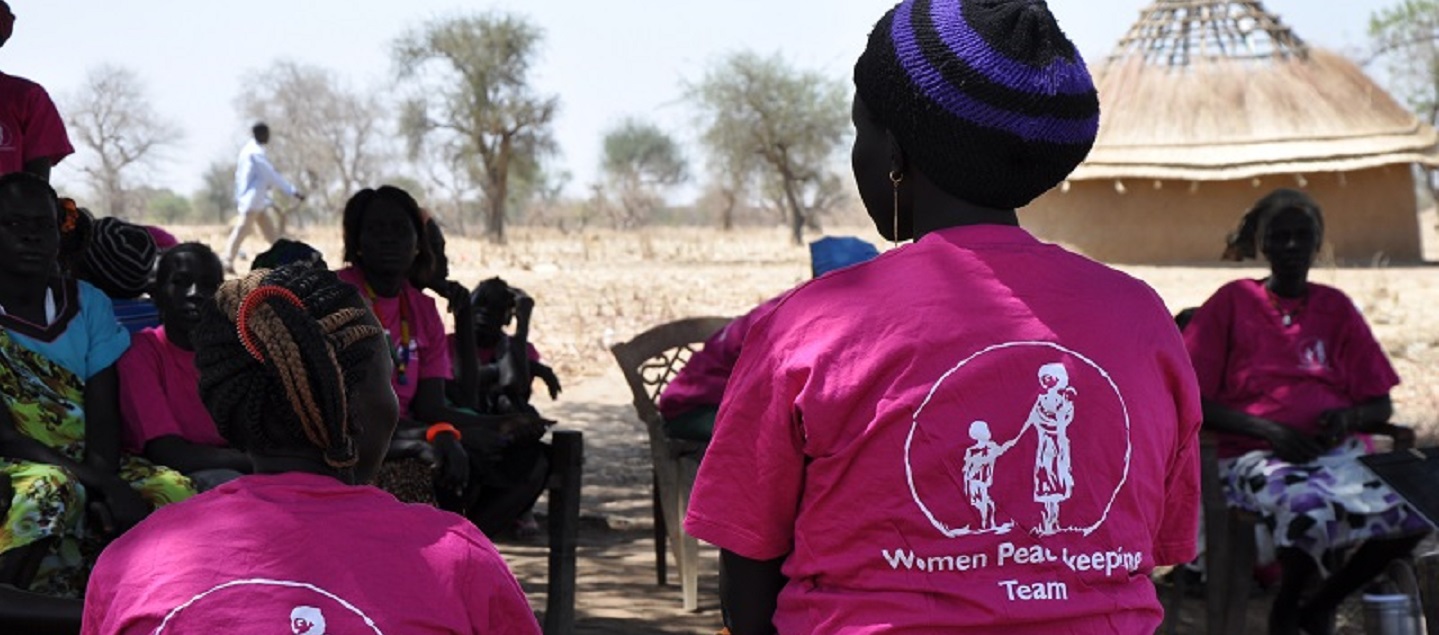 Unarmed civilian protection organisations like Nonviolent Peaceforce’s South Sudan Women’s Protection Teams work to create physical safety in communities affected by violent conflict. Photo credit: Nonviolent Peaceforce