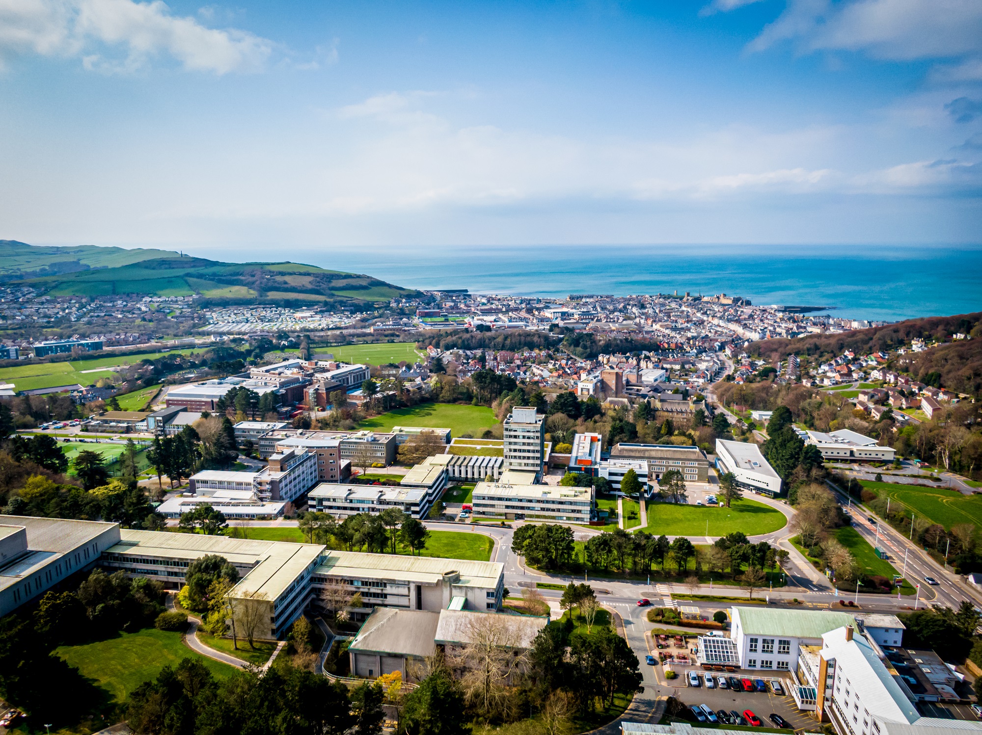 Penglais Campus, Aberystwyth University.