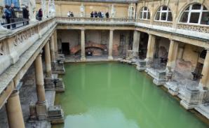 The Roman Baths, Bath. Photo from Pixabay