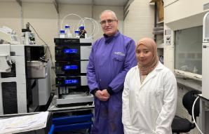 Professor Luis Mur and Dr Aimi Zainurin, Aberystwyth University