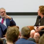 Carwyn Jones and Elizabeth Treasure