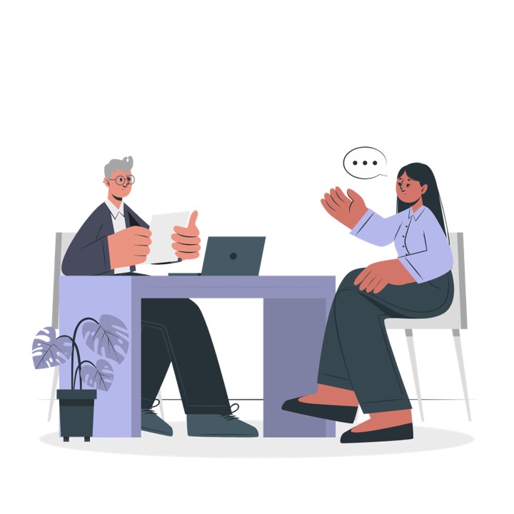 Students using study room