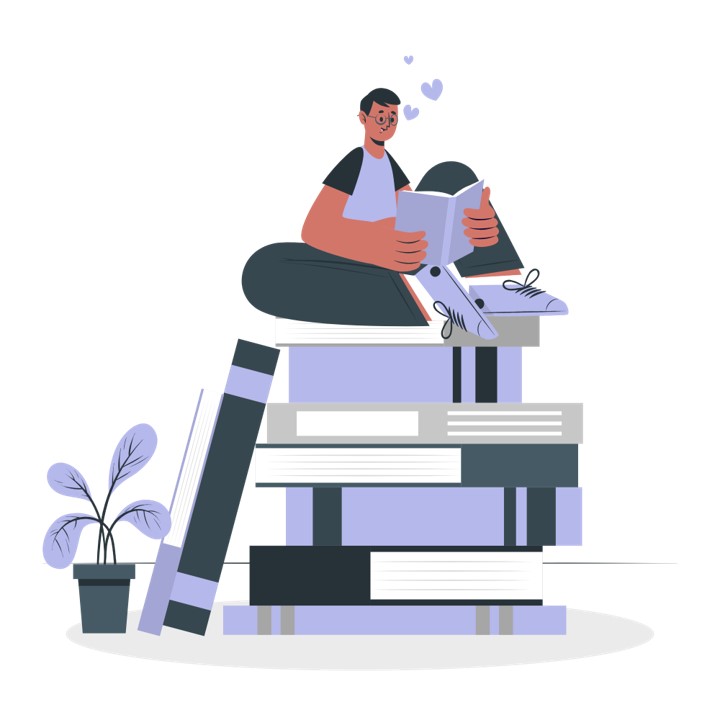 Students using Library