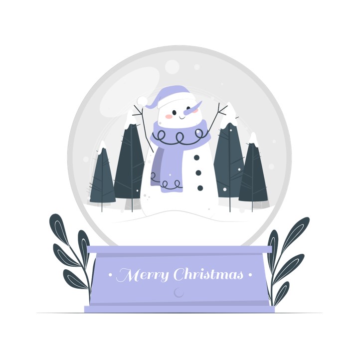 Bauble on Christmas tree