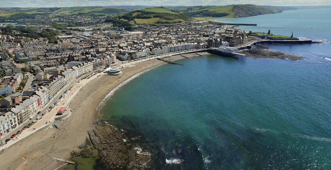Old College, Aberystwyth Seafront.